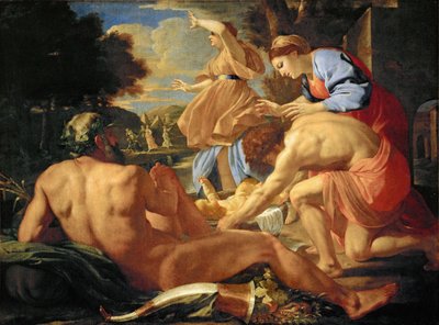 Ausstellung von Moses von Nicolas Poussin